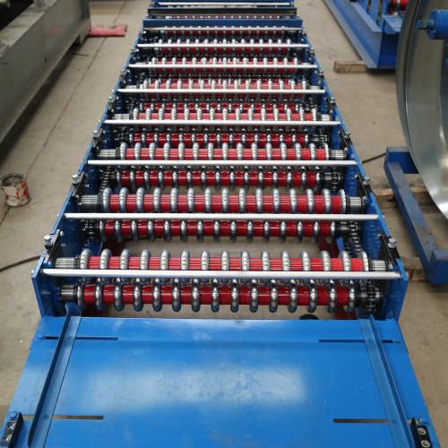 850 Corrugated Steel Sheet Roll Forming Machine