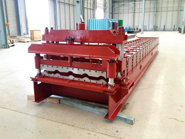 Corrugated Roofing Panel Cold Roll Forming Machine