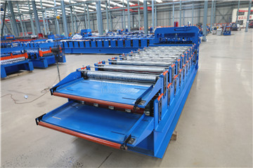 828 Glazed Tile Roll Forming Machine