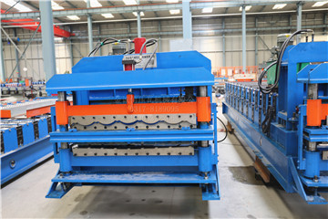 828 Glazed Tile Roll Forming Machine