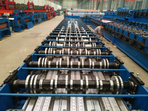 JCX 1025 Floor Deck Roll Forming Machine