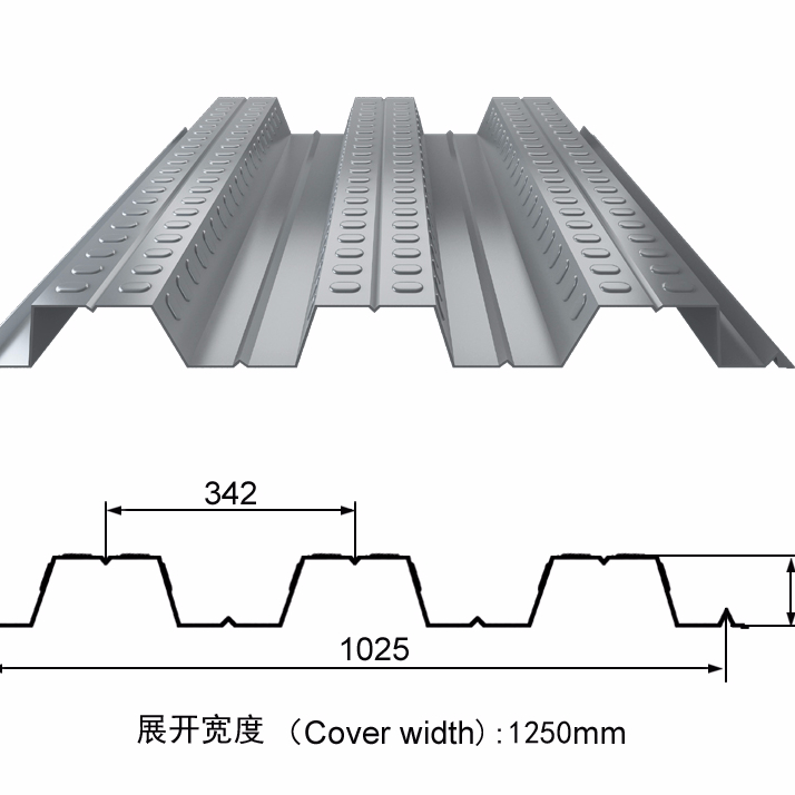 JCX 1025 Floor Deck Roll Forming Machine
